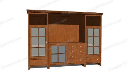 #058023 - 3D TV Stand