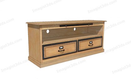 #058030 - 3D TV Stand