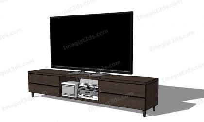 #058031 - 3D TV Stand