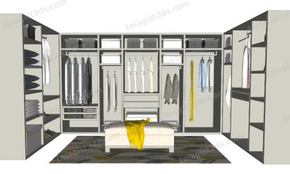 #052030 - 3D Wardrobe