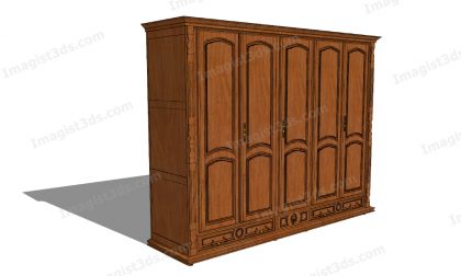 #052043 - 3D Wardrobe