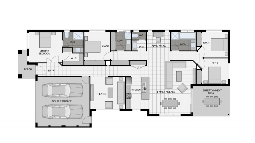 Imagist3ds Portfolio 2D Floor Plan